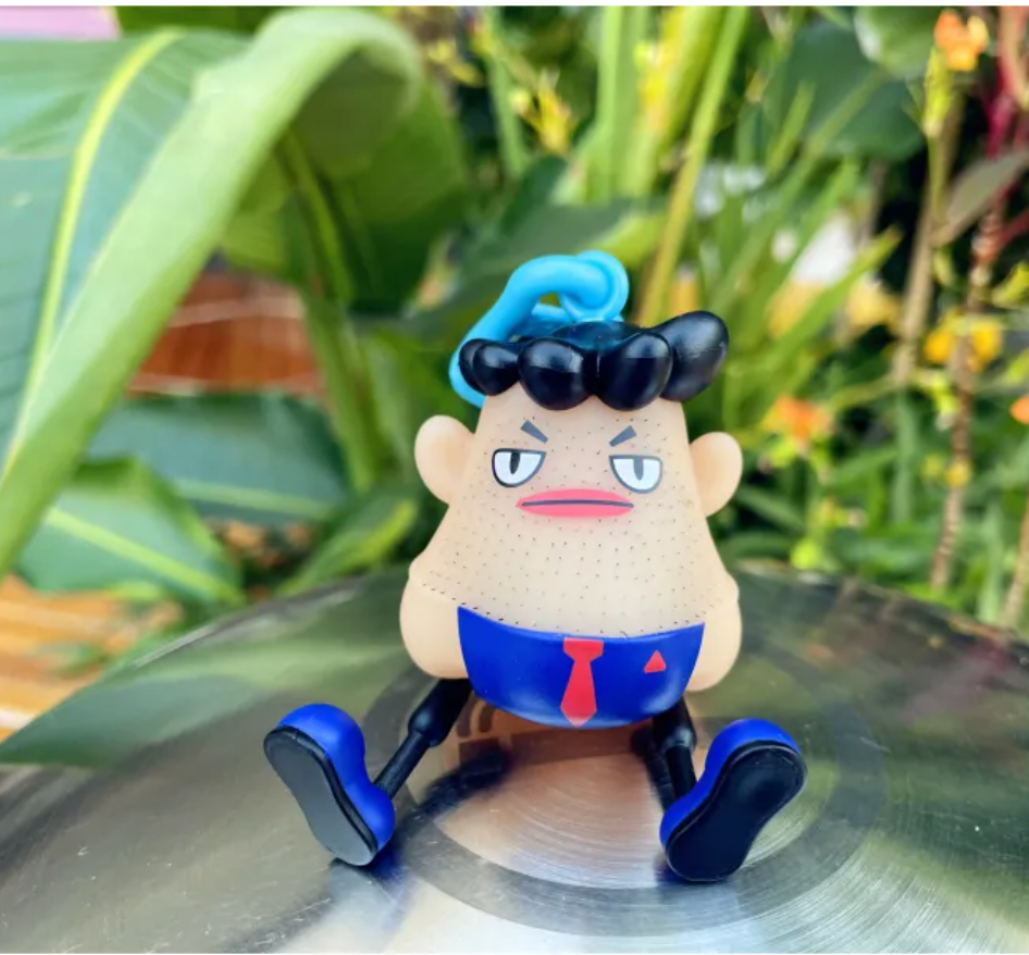 Funny Stress Relief Squeeze Toy - Novelty Vent Character