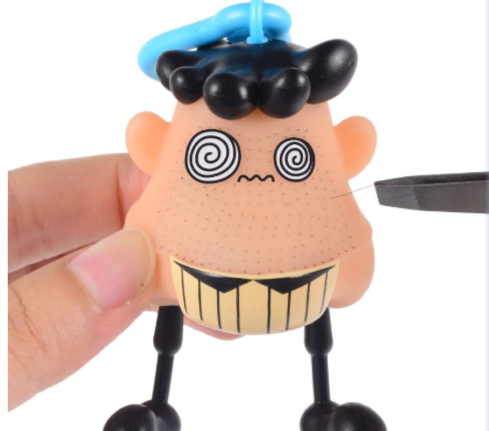 Funny Stress Relief Squeeze Toy - Novelty Vent Character