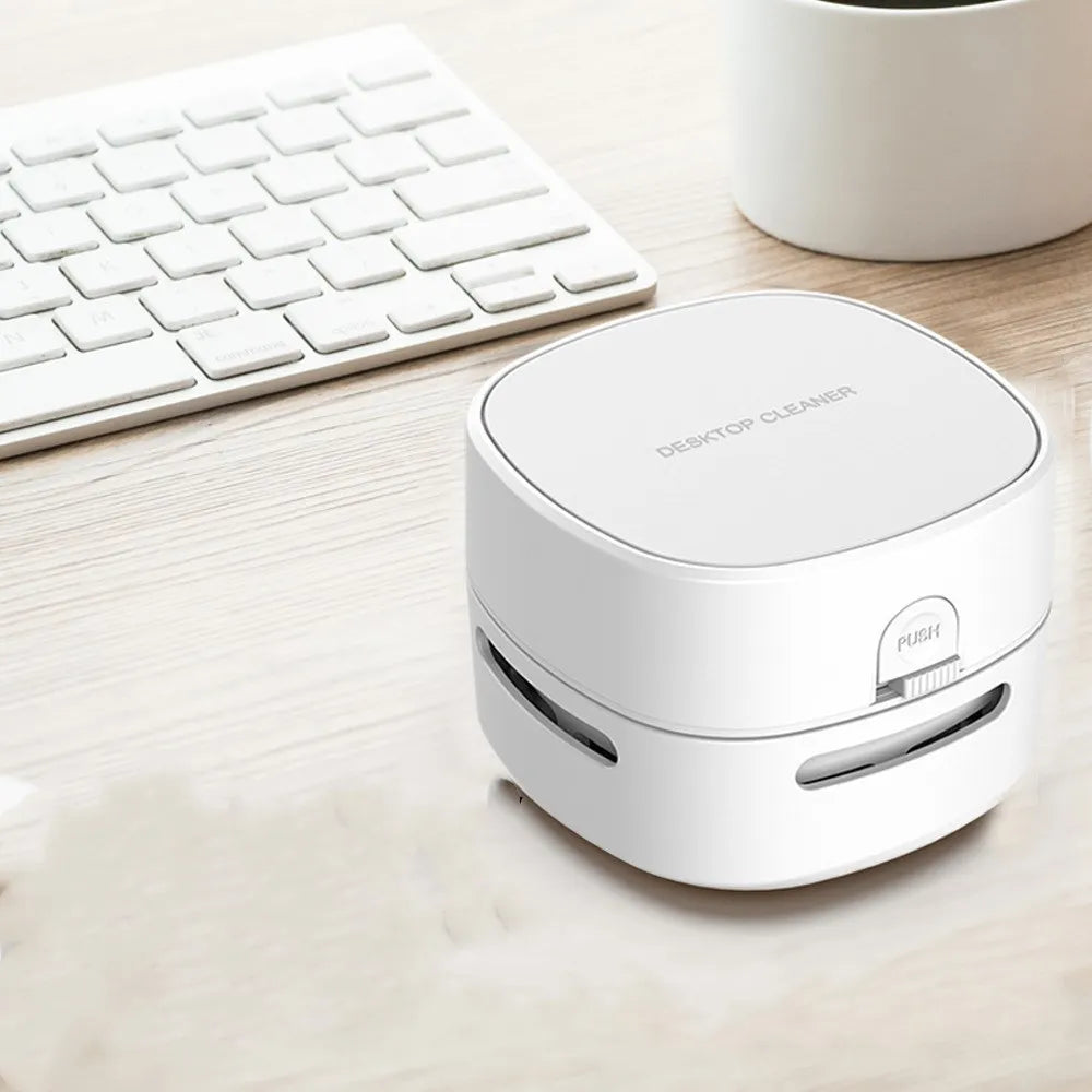 Pocket Vacuum — Tiny Cordless Cleaner for Desks, Cars & Keyboards