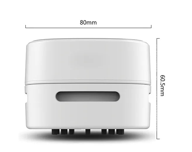 Pocket Vacuum — Tiny Cordless Cleaner for Desks, Cars & Keyboards